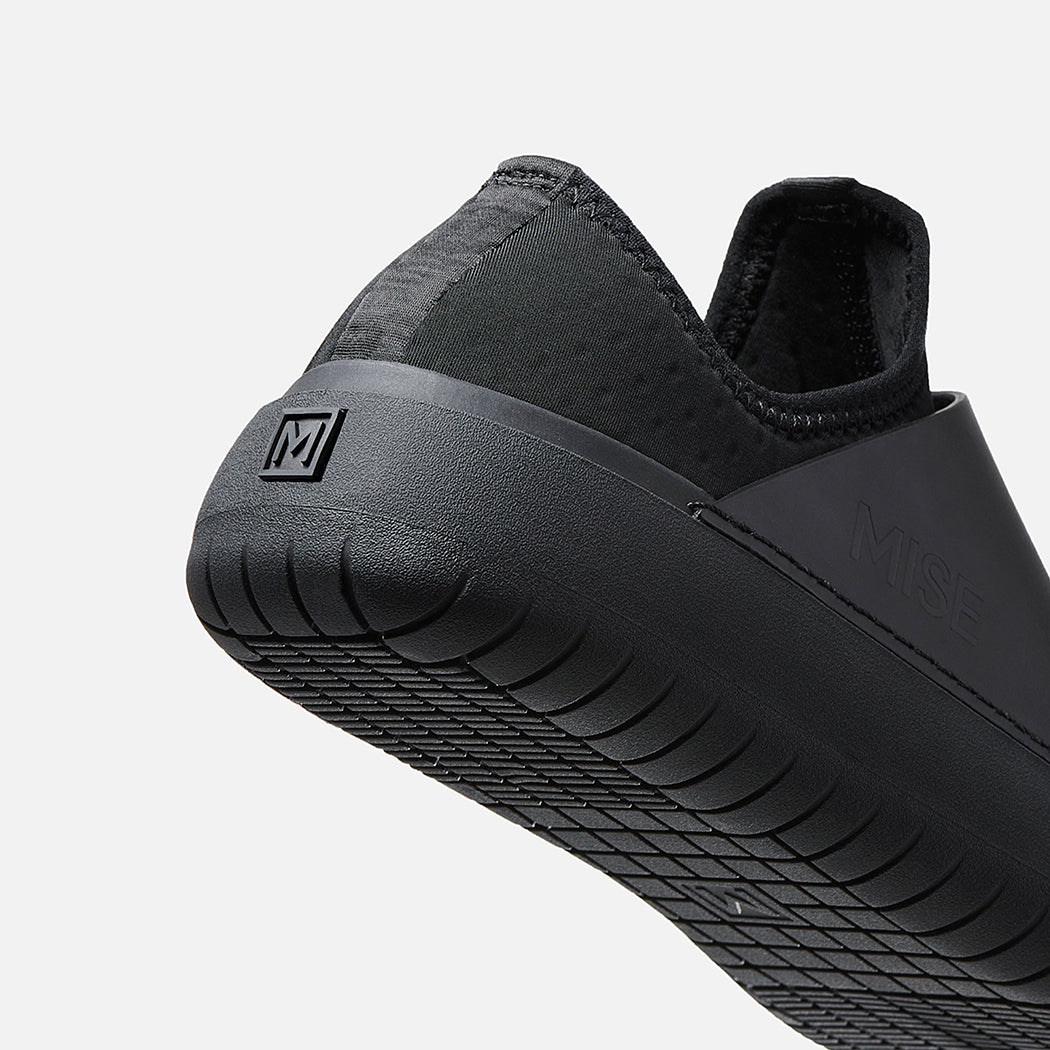 Adidas black outlet non slip shoes